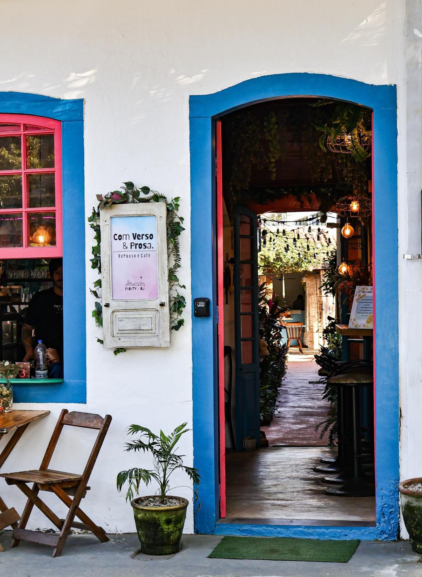 Com Verso e Prosa RePouso e Café Parati Esterno foto